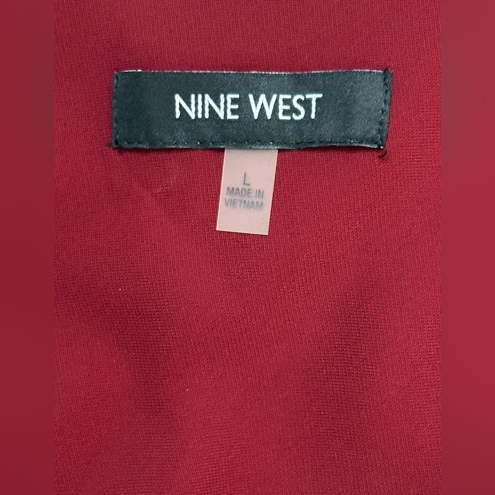 Nine West Burgundy Cardigan - Picture 7 of 10